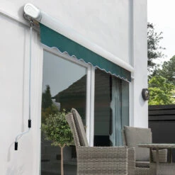 3.5m Full Cassette Electric Awning, Plain Green 11 3.5m Full Cassette Electric Awning, Plain Green -Primrose awning full cassette white 2 6222b319 8aae 4d73 8c7d 185867625483