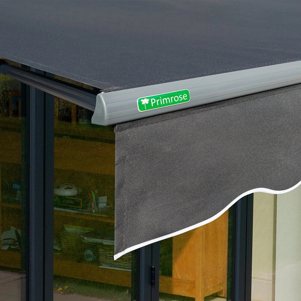 3.5m Half Cassette Electric Charcoal Awning (Charcoal Cassette) 8 3.5m Half Cassette Electric Charcoal Awning (Charcoal Cassette) - Image 6