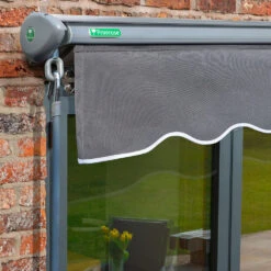 2.5m Half Cassette Manual Charcoal Awning (Charcoal Cassette) 14 2.5m Half Cassette Manual Charcoal Awning (Charcoal Cassette) -Primrose awning half cassette black 5