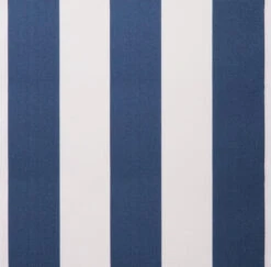 Blue And White Polyester Cover For 5.0m X 3m Awning Includes Valance