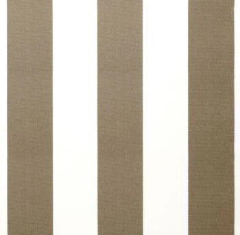 Mocha Brown And White Stripe Polyester Cover For 4m X 3m Awning Includes Valance 3 Mocha Brown And White Stripe Polyester Cover For 4m X 3m Awning Includes Valance