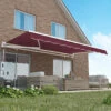 4.0m Budget Manual Awning, Burgundy 2 4.0m Budget Manual Awning, Burgundy -Primrose budget manual burgundy 7