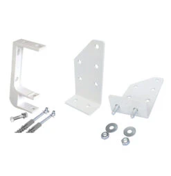 Set Of 2 Ceiling Wall And Roof Rafter Brackets For 40mm Torsion Bar - For 1.5m - 3m Standard And 2.5m XL