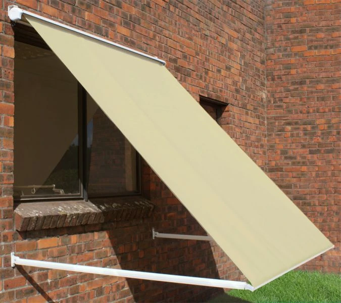 1.5m Half Cassette Drop Arm Awning, Ivory 3 1.5m Half Cassette Drop Arm Awning, Ivory