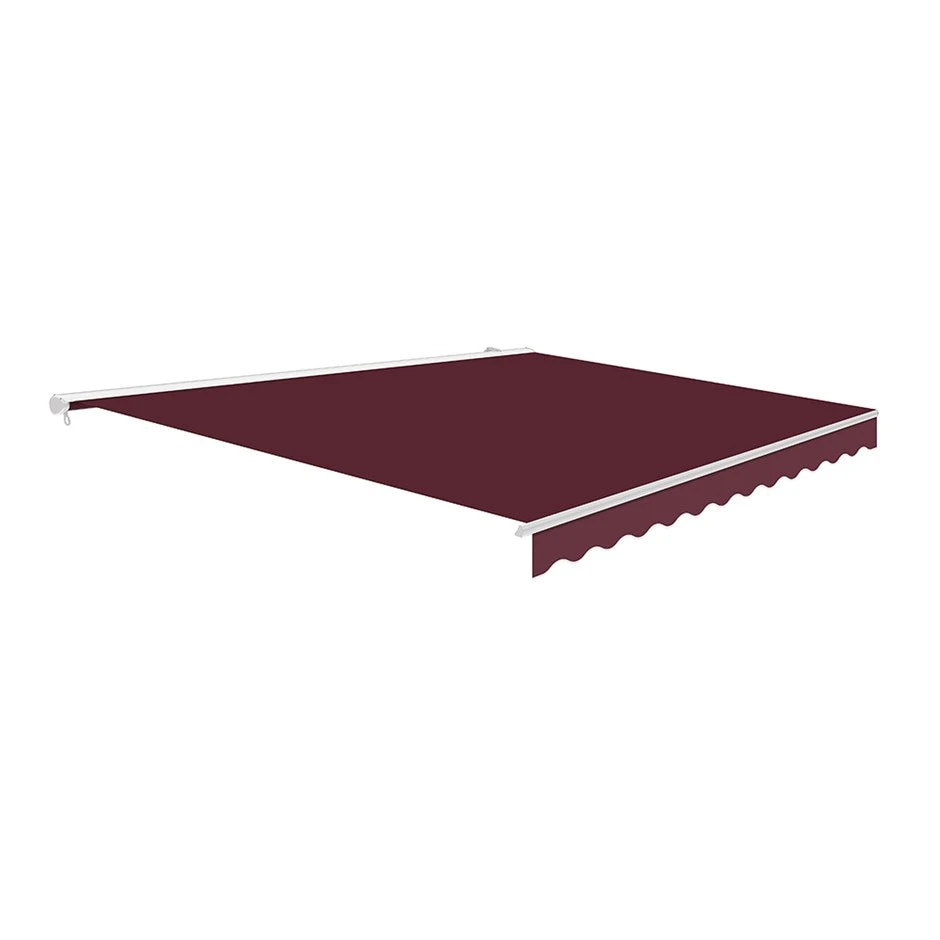 2.5m Half Cassette Electric Awning, Burgundy 3 2.5m Half Cassette Electric Awning, Burgundy
