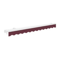 4.0m Half Cassette Electric Awning, Burgundy 6 4.0m Half Cassette Electric Awning, Burgundy -Primrose half cassette manual bugundy 2