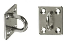 3cm X 3.5cm Stainless Steel Rectangular Pad Eye | Sail Shade Fitting Accessories 7 3cm X 3.5cm Stainless Steel Rectangular Pad Eye | Sail Shade Fitting Accessories -Primrose pr0000007339 card3 lg