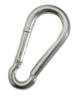 Galvanised Steel Snap Hook 8cm X 4cm - Sail Shade Fitting Accessories -Primrose pr0000007350 card3 lg