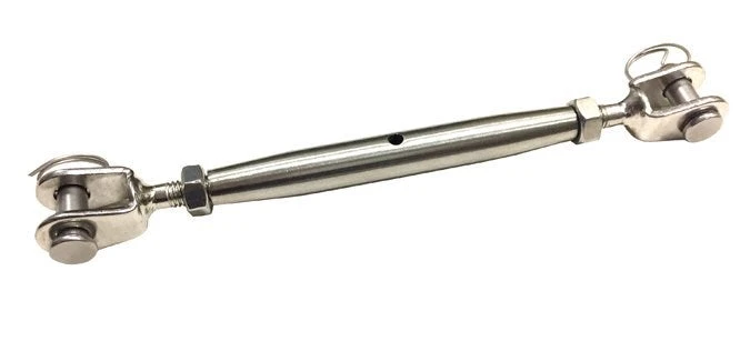 Grade 316 Stainless Steel Turnbuckle (Claw/Claw Ends) 3 Grade 316 Stainless Steel Turnbuckle (Claw/Claw Ends)
