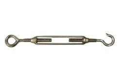 Galvanised Steel Turnbuckle (Hook/Eye Ends) - Sail Shade Fitting Accessories 7 Galvanised Steel Turnbuckle (Hook/Eye Ends) - Sail Shade Fitting Accessories -Primrose pr0000007354 card3 lg