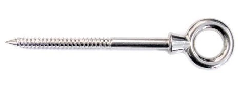 Stainless Steel Wooden Eyebolt Screw - Sail Shade Fitting Accessories 3 Stainless Steel Wooden Eyebolt Screw - Sail Shade Fitting Accessories