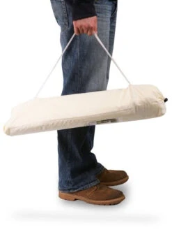 Portable Ivory Shade Sail Kit W/ Poles, Ropes And Pegs - Easy Set Up - Square 10 Portable Ivory Shade Sail Kit W/ Poles, Ropes And Pegs - Easy Set Up - Square -Primrose pr0000007644 card4 lg