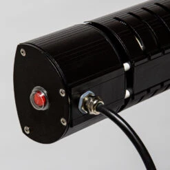 3kW IP44 Wall Mounted Electric Patio Heater Remote Control Black By Heatlab® 10 3kW IP44 Wall Mounted Electric Patio Heater Remote Control Black By Heatlab® -Primrose pr0000007751 card4 lg