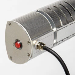 3kW IP44 Wall Mounted Electric Patio Heater Remote Control In Silver By Heatlab® 10 3kW IP44 Wall Mounted Electric Patio Heater Remote Control In Silver By Heatlab® -Primrose pr0000007754 card4 lg