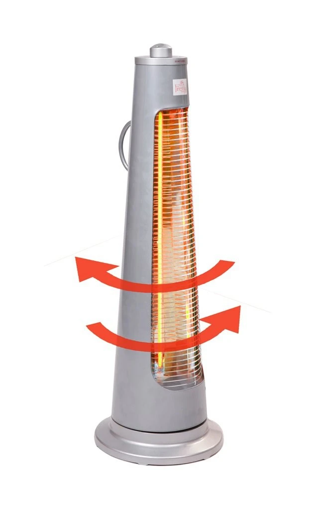 900W IPX4 Streamline Rotating Patio Heater With 2 Power Settings By Heatlab® 6 900W IPX4 Streamline Rotating Patio Heater With 2 Power Settings By Heatlab® - Image 4