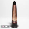 900W IPX4 Streamline Rotating Electric Quartz Bulb Heater | Heatlab® -Primrose pr0000007929