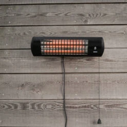 1.8kW IPX4 Wall Mounted Infrared Patio Heater W/ 3 Power Settings | Heatlab® -Primrose pr0000007933 card3 lg