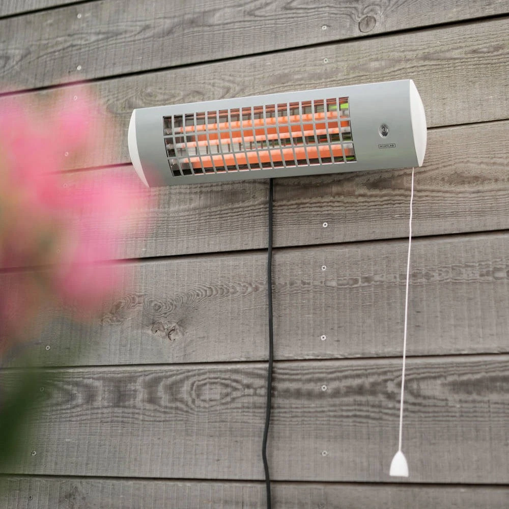 1.8kW IPX4 Wall Mounted Quartz Bulb Electric Tube Heater | Heatlab® 4 1.8kW IPX4 Wall Mounted Quartz Bulb Electric Tube Heater | Heatlab® - Image 2