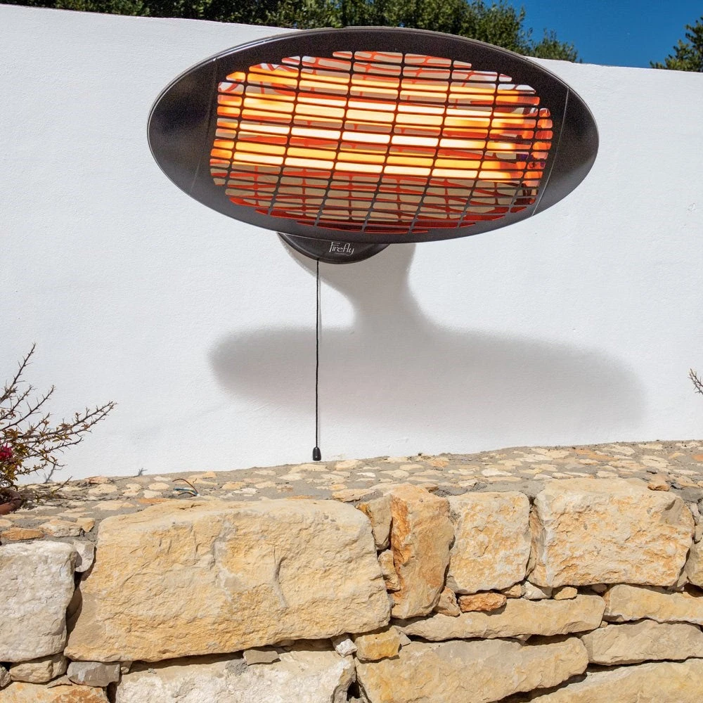 Wall Mounted Quartz Bulb Electric Heater In Black | Heatlab® 9 Wall Mounted Quartz Bulb Electric Heater In Black | Heatlab® - Image 7