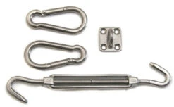 Rectangle/Square Shade Sail Fixing Kit - Stainless Steel - 4 Corners -Primrose pr0000007971 card2 lg
