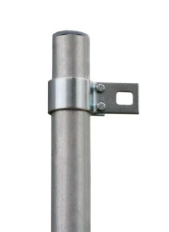 9ft 10 / 3m Galvanised Shade Sail Pole With Bracket Clamp"
