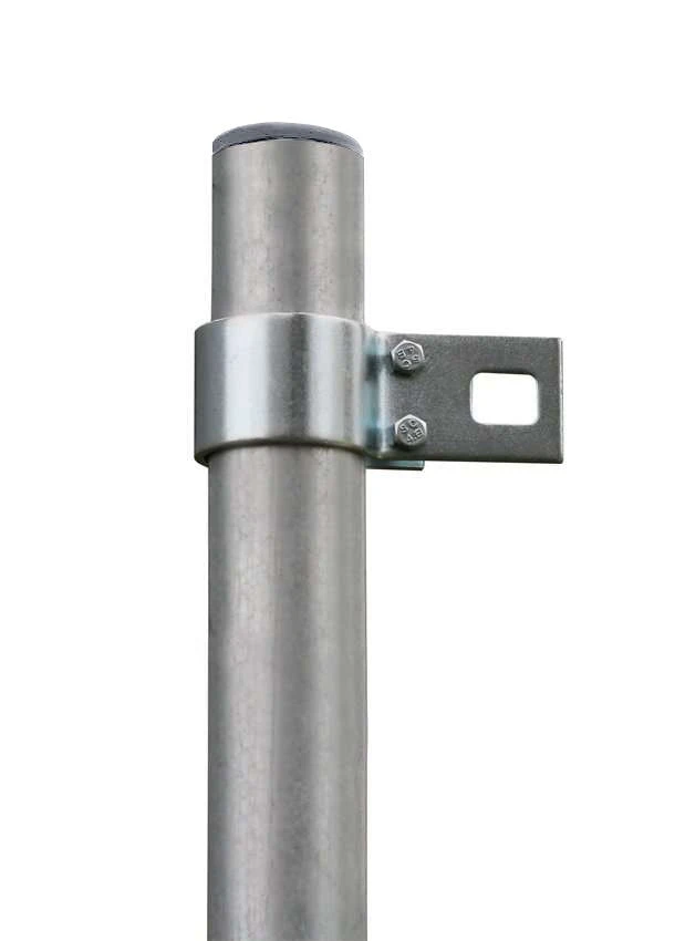 9ft 10 / 3m Galvanised Shade Sail Pole With Bracket Clamp" 3 9ft 10 / 3m Galvanised Shade Sail Pole With Bracket Clamp"