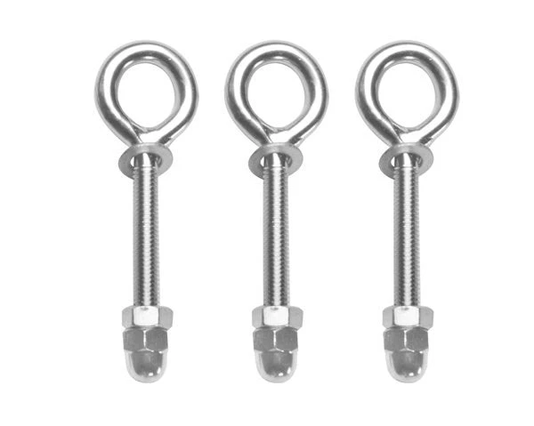 13.1 / 4m Stainless Steel Shade Sail Pole With Eyebolts - 4 Sections" 6 13.1 / 4m Stainless Steel Shade Sail Pole With Eyebolts - 4 Sections" - Image 4