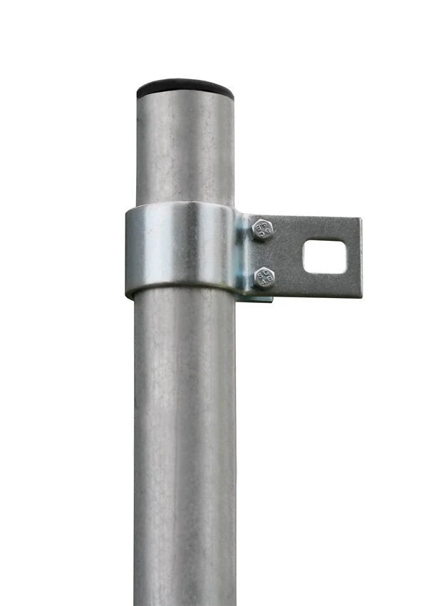 16ft 4 / 5m Galvanised Shade Sail Pole With Bracket Clamp" 3 16ft 4 / 5m Galvanised Shade Sail Pole With Bracket Clamp"