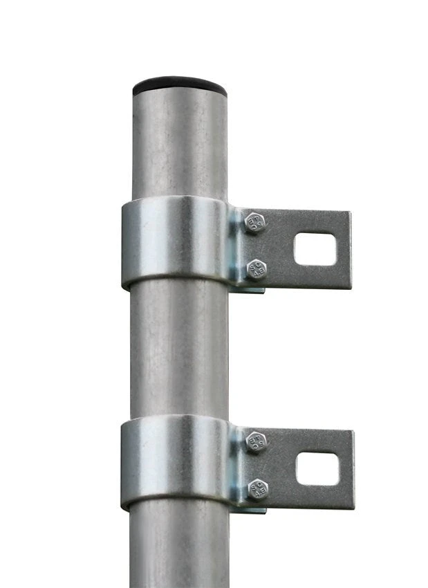 16ft 4 / 5m Galvanised Shade Sail Pole With Bracket Clamp" 4 16ft 4 / 5m Galvanised Shade Sail Pole With Bracket Clamp" - Image 2