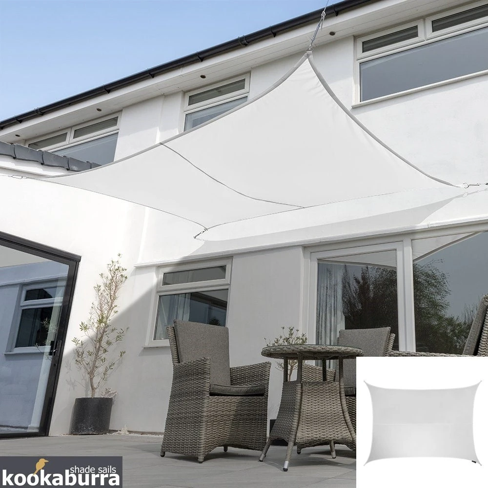 Sail Shade | Standard Water Resistant | Polar White 5 Sail Shade | Standard Water Resistant | Polar White - Image 3