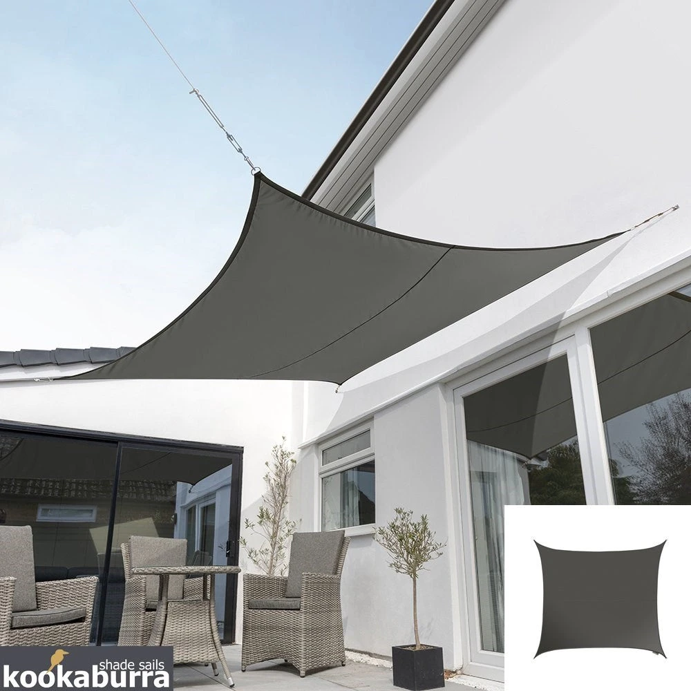 Sail Shade | Premium Waterproof | Charcoal 3 Sail Shade | Premium Waterproof | Charcoal