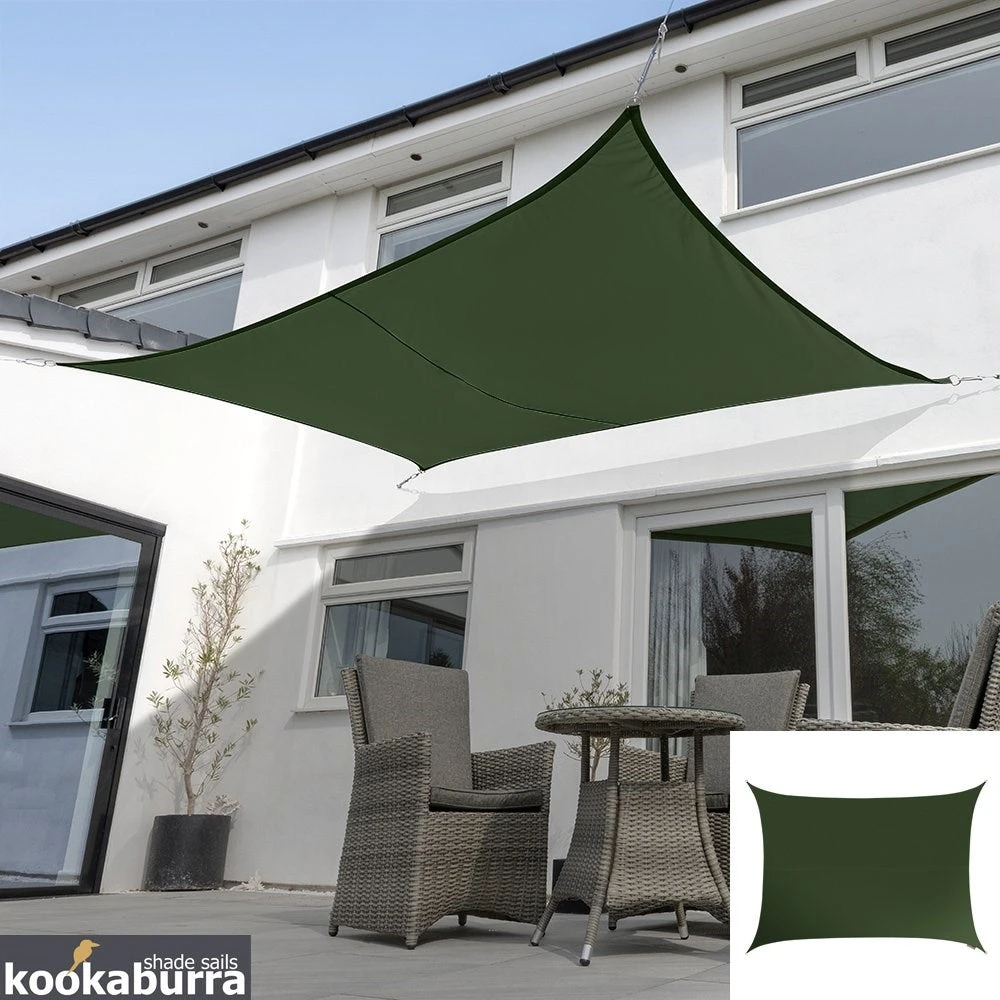 Sail Shade | Premium Waterproof | Green 5 Sail Shade | Premium Waterproof | Green - Image 3