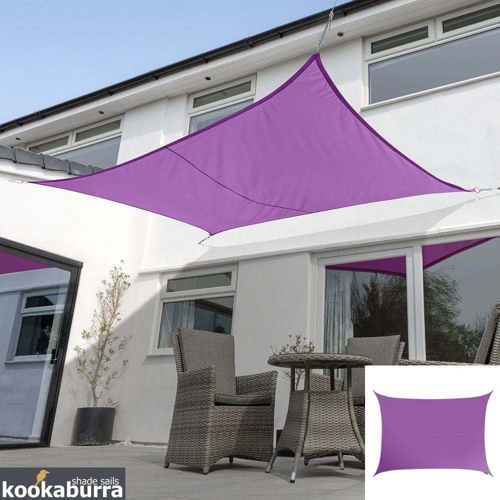 Sail Shade | Premium Waterproof | Purple 5 Sail Shade | Premium Waterproof | Purple - Image 3