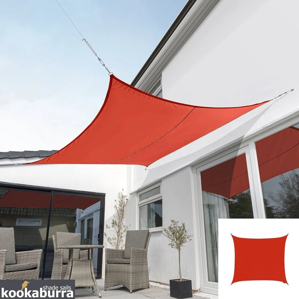 Sail Shade | Premium Waterproof | Red 3 Sail Shade | Premium Waterproof | Red