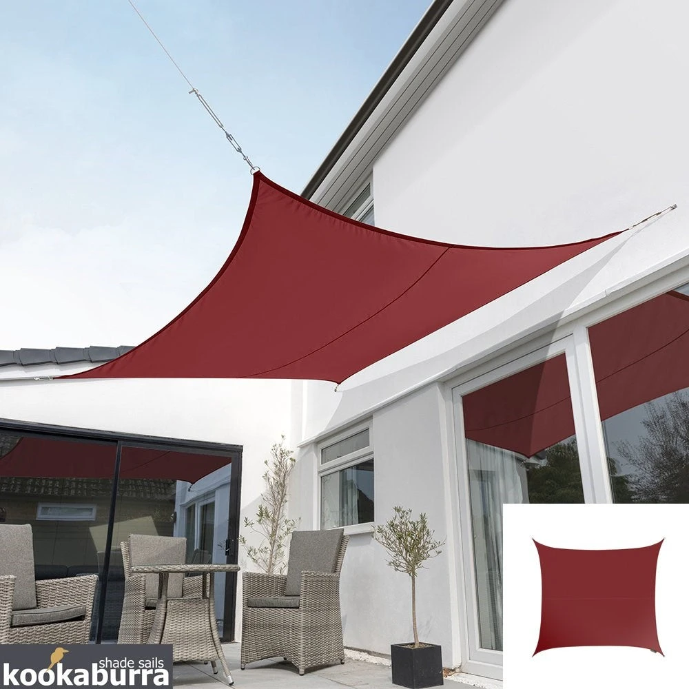 Sail Shade | Premium Waterproof | Burgundy 2 Sail Shade | Premium Waterproof | Burgundy
