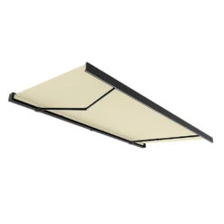 5.0M Deluxe Wireless Full Cassette Electric Awning With Lights (Charcoal Cassette) | Ivory -Primrose pr0000061628 card5 lg 3