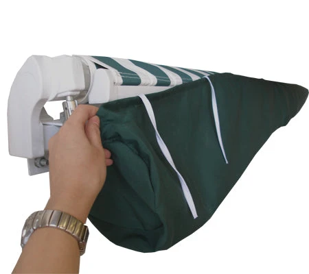3.5m Plain Green Protective Awning Rain Cover / Storage Bag 3 3.5m Plain Green Protective Awning Rain Cover / Storage Bag