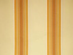 Yellow Stripe Polyester Cover For 3m X 2.5m Awning Includes Valance